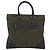 PRADA Handtasche aus Canvas Leder Khaki Silber Authentisch 170921 - Ansicht 2