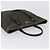 PRADA Handtasche aus Canvas Leder Khaki Silber Authentisch 170921 - Ansicht 6