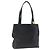 Borsa Tote in pelle nera e oro BURBERRY Auth hk3488 Nero D'oro