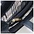 Borsa Tote in pelle nera e oro BURBERRY Auth hk3488 Nero D'oro - vista 21