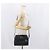 Céline CELINE Circle Schultertasche aus Leder Schwarz Gold Auth 170992 Golden - Ansicht 23