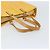 LOUIS VUITTON Borsa Tote Columbus Monogram Vernis Giallo Lime M91047 Auth BA10623 D'oro - vista 7