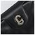 Gucci Borsa a Spalla in Pelle Nera e Oro Auth ep13065 Nero D'oro - vista 17