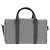 Christian Dior Trotter Canvas Rango 26 Handtasche 2-in-1 Grau Silber Authentisch BA9637SM Braun - Ansicht 2