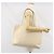 Borsa Tote CHANEL in Pelle Caviar Bianca CC Auth BA10649 Bianco - vista 21
