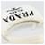 PRADA Pochette Pile Bianca Auth 171022 Bianco - vista 6