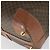 Céline Borsa Boston in tela Macadam CELINE in pelle PVC marrone oro Auth ki6396 D'oro - vista 15