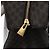 Céline Borsa a mano in tela Macadam CELINE in pelle PVC nera e oro Auth 171585 Nero D'oro - vista 18
