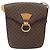 Céline Borsa a Spalla in Tela Macadam CELINE in Pelle PVC Marrone Oro Auth 171119 D'oro - vista 13