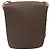 Céline Borsa a Spalla in Tela Macadam CELINE in Pelle PVC Marrone Oro Auth 171119 D'oro - vista 2