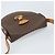 Céline Borsa a Spalla in Tela Macadam CELINE in Pelle PVC Marrone Oro Auth 171119 D'oro - vista 6
