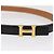 Hermès CINTURA REVERSIBILE HERMES H Constance Pelle 33,1" Nera Auth 168763 Nero - vista 5