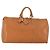 LOUIS VUITTON Epi Keepall 50 Borsa Boston Marrone M42968 LV Auth 168114