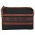 Borsa a Spalla SAINT LAURENT in Tela Pelle Nera Marrone Oro Auth ti3767 Nero D'oro - vista 13