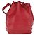 LOUIS VUITTON Borsa a Spalla Epi Noe Rossa M44007 LV Auth 170712 Rosso