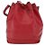 LOUIS VUITTON Borsa a Spalla Epi Noe Rossa M44007 LV Auth 170712 Rosso - vista 13