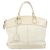 LOUIS VUITTON Borsa a Mano Suhari Lockit MM Pelle Bianca M91874 LV Auth 169782 Bianco - vista 13