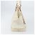 LOUIS VUITTON Borsa a Mano Suhari Lockit MM Pelle Bianca M91874 LV Auth 169782 Bianco - vista 3