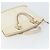 LOUIS VUITTON Borsa a Mano Suhari Lockit MM Pelle Bianca M91874 LV Auth 169782 Bianco - vista 6