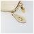 LOUIS VUITTON Borsa a Mano Suhari Lockit MM Pelle Bianca M91874 LV Auth 169782 Bianco - vista 9