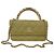 Coco Handle CHANEL Borsa in pelle Timeless Classique con manico superiore Verde oliva