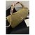 Coco Handle CHANEL Borsa in pelle Timeless Classique con manico superiore Verde oliva - vista 3