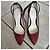 The Kooples Scarpe con tacco a zeppa bordeaux e nere Nero Rosso - vista 4