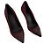 Décolleté in suede bordeaux Maje Bordò
