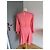 Claudie Pierlot Rosa Langarmkleid Pink - Ansicht 5