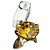 Just Cavalli Ring mit gelbem Stein Golden - Ansicht 2