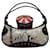 Autre Marque Coccinelle Handtasche aus Leder mit Python-Effekt Schwarz Weiß Python drucken  - Ansicht 1