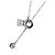 Charm per borsa Lariat Christian Dior in argento