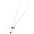 Charm per borsa Lariat Christian Dior in argento - vista 2