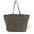 Fendi Zucca Pattern Brown Tote Bag