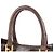 Fendi Zucca-Muster goldbraune Leder-Tote Golden - Ansicht 3