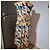 Vestido Sandro de estampado geométrico Negro Blanco Azul Multicolor Verde Naranja Amarillo - vista 2