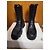 Botas Moncler Vail em Couro Preto - vista 4