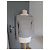 Petit Bateau Camiseta de rayas de manga larga y espalda descubierta Negro Blanco - vista 2