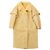 Céline Abrigo de lana y piel de cordero Celine Beige Camello - vista 11