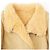 Céline Abrigo de lana y piel de cordero Celine Beige Camello - vista 12