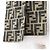 Fendi FENDI ROMA Maxi Lenço de Seda Wrappy Marrom - vista 4