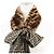 Fendi FENDI ROMA Maxi Lenço de Seda Wrappy Marrom - vista 5