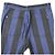 Timeless Pantaloni Chanel con strisce metalliche, zip e spacco Nero Blu Blu navy - vista 11
