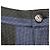 Timeless Pantaloni Chanel con strisce metalliche, zip e spacco Nero Blu Blu navy - vista 3