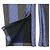 Timeless Pantaloni Chanel con strisce metalliche, zip e spacco Nero Blu Blu navy - vista 9