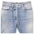 Pantaloni in denim di cotone Prada 2018 Blu  - vista 2