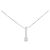 Autre Marque Collana con diamanti Au750 Argento