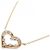 Autre Marque Collana con diamante a forma di cuore Au750 Rosa - vista 3