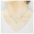 Autre Marque Collana Cuore di Diamanti PT900 PT850 Argento - vista 6