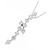 Autre Marque Collana con diamanti Au750 Argento - vista 3